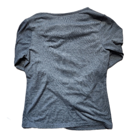 Liz Claiborne Studio Gray sweatshirt Size M - Picture 2 of 5